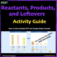 Learn vocabulary, terms, and more with flashcards, games, and other study tools. Phet Reactants Products And Leftovers Activity Guide Distance Learning