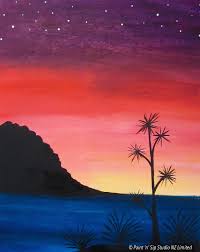 Today i'll show you how to draw or paint a city landscape (cityscape) silhouette in front of a beautiful sunset. Drawing Ideas Sunset Happy Emotion