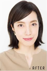 面長さんも遠心顔さんも 眉を変えるだけでok お悩み解消 劇的小顔 テクニック 眉 顔 メイク