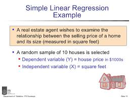 Simple Linier Regression Regression Linear Regression Statistics Math