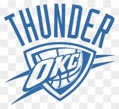 The thunder compete in the national basketball association (nba) as a member of the league's western conference northwest division. Oklahoma City Thunder 3d Logo By Rico560 Oklahoma Thunder Logo Vector Free Transparent Png Clipart Images Download