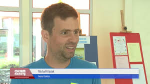 Trener Tenisa odwiedził akcję lato w ODK "Bajka"