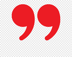 Download Red Double Quotation Mark Illustration Quotation Marks In English Comma Quotation Love Text Logo Png Pngwing