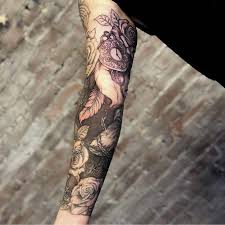 Upper arm tattoos for girls lovely upper arm tattoo for. 1001 Ideas For Beautiful Sleeve Tattoos For Men And Women