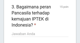 Soal uraian tentang pengaruh kemajuan iptek terhadap nkri. Ppkn Kelas 12 Sma Pengaruh Kemajuan Iptek Terhadap Negara Kesatuan Republik Indonesia Jawab Ya No 3 Brainly Co Id