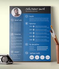 It is very easy to customize this simple resume template with your personal, professional information and relevant photo image. 31 Infographic Resume Templates Download Free Premium