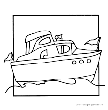 Ship coloring pages for toddlers. Boat Coloring Page Coloring Pages For Kids Transportation Coloring Pages Printable Coloring Pages Boat Coloring Page Kids Coloring Books Boat Coloring