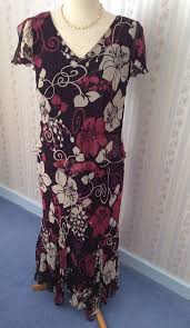 Ladies Country Casuals Pure Silk Dress Multi Colured Embellished Uk 12 Fashion Clothes Shoes Accessories Wom Pure Silk Dress Casual Silk Dresses Dresses