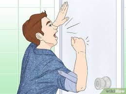 You can reverse the way your bathroom door swings by reversing the hinges and turning the door around to place the hardware on the opposite side of the doorjamb. How To Open A Locked Bathroom Door 10 Steps With Pictures