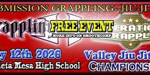 Grappling X 7/12/2026 Valley Jiu Jitsu Championships