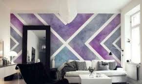 21 Creative Wall Art Ideas To Spruce Up Your Space Purple Bedroom Walls Accent Wall Bedroom Bedroom Wall