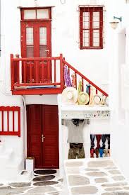 Paisaje Griego Del Mar De La Formación De Roca Del Streeter Del Callejón  Foto de archivo