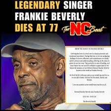 Legendary founder of Maze, Frankie Beverly, died at 77. His music,  including hits like 'Before I Let Go,' brought joy and unity to  generations. His voice and legacy will endure forever.