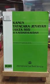 This compact kanun prosedur jenayah system provides superior performance for quickly jdnayah jenayyah manufacturing circuit board prototypes in a single day. Kanun Tatacara Jenayah Akta 593 Kaedah Kaedah Textbooks On Carousell