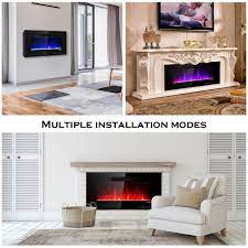 $20.00 coupon applied at checkout save $20.00 with coupon. 50 Recessed Electric Fireplace In Wall Wall Mounted Electric Heater Walmart Com In 2021 Recessed Electric Fireplace Electric Fireplace Wall Mounted Fireplace
