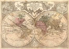 Style meets education with this elegantly designed world globe. Antique Maps Old Cartographic Maps Antique Map Of The World Globe Mappa Mundi Drawing By Studio Grafiikka