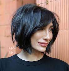 Contrasting textures and lines along with color enhancers are able to bring your usual style to the new, previously unknown heights. 50 Newest Bob With Bangs Ideas To Suit Any Taste Hair Adviser