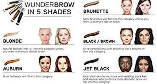 wunderbrow eyebrow gel by wunder2 black brown buy online