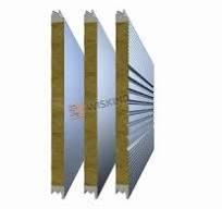 Global 500 Buidling Exterior Wall Rock Wool Sandwich Panel ...