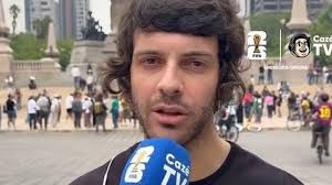 Por que Diogo Defante está mais sério na Copa do Mundo na CazéTV?