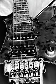 Black And White Music Instruments Photography Black And White Image Of An Ibanez Guitar Ibanez Guitars With Images Ibanez Guitars Band Photography Guitar