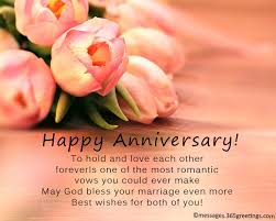 Wedding Anniversary Wishes For Christian Couple
