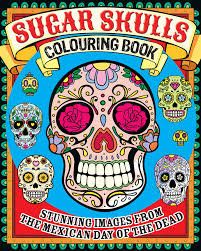 Select the coloring pages you like best and get down to coloring and painting beautiful sugar skull drawings. Day Of The Dead Sugar Skulls 10 Awesome Colouring In Books Visi