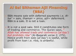 News related to bai bithaman ajil (591). Ib1005 Deposits And Financing Practices Of Islamic Financial Institutions Chapter 6 Al Murabahah Bai Bithaman Ajil Property Financing Compiled By Ppt Download