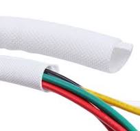 Amazon.com: SUNNAREPOON White Split Wire Loom Tubing Cable ...