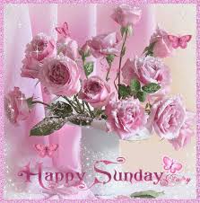 Happy Sunday Flowers And Butterflies ...