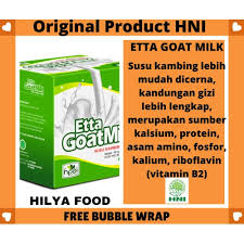 Susu kambing kurma farm fresh susu formula bayi berasaskan susu kambing susu formula kambing untuk bayi lazz susu kambing free. Jual Etta Goat Milk Hni Hpai Susu Kambing Cocok Untuk Ibu Hamil Bayi Balita Kota Bekasi Hilya Food Tokopedia
