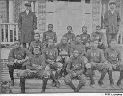 The First Black College Intercollegiate Football Game Was Played Livingstone College V Biddle College Black History Facts Livingstone College Black History