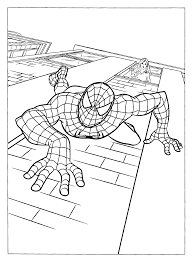 Spiderman coloring pages printable the spiderman is a well known super hero who is good at climbing buildings. Free Printable Spiderman Coloring Pages For Kids
