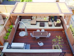 Are there any decking ideas for small gardens? Chicago Roof Decks Garden Project Examples Contemporary Deck Chicago By Chicago Roof Deck Garden Houzz