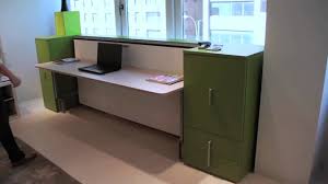 Despite the name suggesting that laptops are designed to be placed on our laps, te act of doing so is a nuisance nowadays. Cabrio In Desk Resource Furniture Wall Bed Systems Youtube