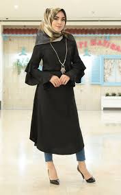 Tesettur Uzun Tunik Modelleri Tesettur Giyim Tunik Giyim Elbiseler