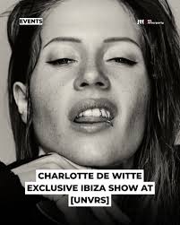 Charlotte de Witte is landing at UNVRS 🛸 for her only Ibiza show this  summer — September 22, 2025. Get ready for a night of pure, high-impact  techno in one of the