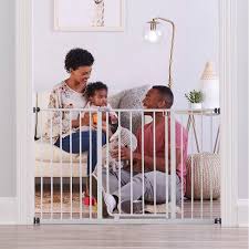 Regalo Extra Wide Easy Open Metal Walk Through Baby Gate Target