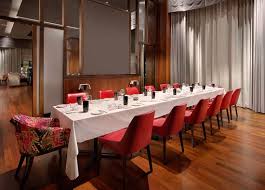 The private dining room is available for brunch and dinner parties and has a snazzy view of the golden gate bridge. The Private Dining Room At Luce Is The Perfect Venue For Cozy Gathering Over The Holidays Accommodates Between 8 16 Guests Picture Of Luce San Francisco Tripadvisor