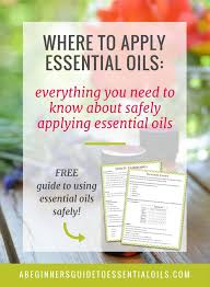 Where To Apply Essential Oils Everything You Need To Know