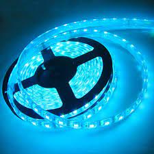 Led Strip Light With Sky Blue Emitting Color Led Strip Lighting Strip Lighting Deck Lights