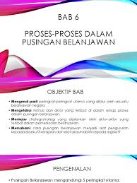 Belanjawan 2021 diharap dapat menjadi penawar dalam proses pemulihan ekonomi. Bab 6 Pptx