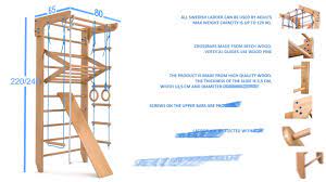 Wall Bars Swedish Ladder Sport Gymnastic Kinder 3 En Assembly Instructions Youtube