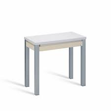 Multiplica las posibilidades de tu cocina con accesorios para personalizarla, mejorar el orden y aprovechar espacios. Mesa De Cocina Extensible Madera Book De 40 A 80 Cm Blanco Leroy Merlin