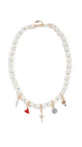 Maison Irem Pearl Charm Necklace Pixie Shopbop The Fall Event Save Up To 25 In 2020 Pearl Charm Necklace Charm Necklace Diy Girly Jewelry