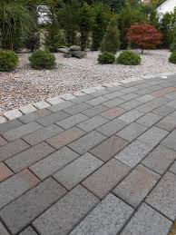 Pflasterklinker Pflasterklinker Pk610 Pflaster Gehweg Blaubraun Geflammt Pflaster Pflaster Gehweg Gehweg