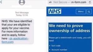 Take five minutes of your times every day and run the application to motivate your self to expect to become a. Covid 19 Fake Nhs Text Asks For Bank Details In Return For Coronavirus Vaccine Uk News Sky News