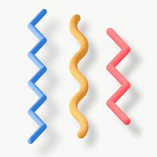 Colorful Zig Zag Lines Free Image By Rawpixel Com Kappy Kappy Free Illustrations Design Element Free