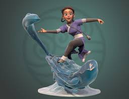 Artstation Katara The Last Airbender Alexandre Proulx Audy The Last Airbender Katara Cartoon Styles