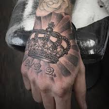 Tattoo Crown On Hand Hand Tattoos For Guys Crown Tattoos For Women Crown Hand Tattoo